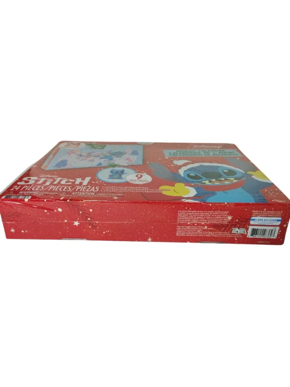 Disney Stitch Advent Calendar 24 Pieces With 9 Figures and Accessories